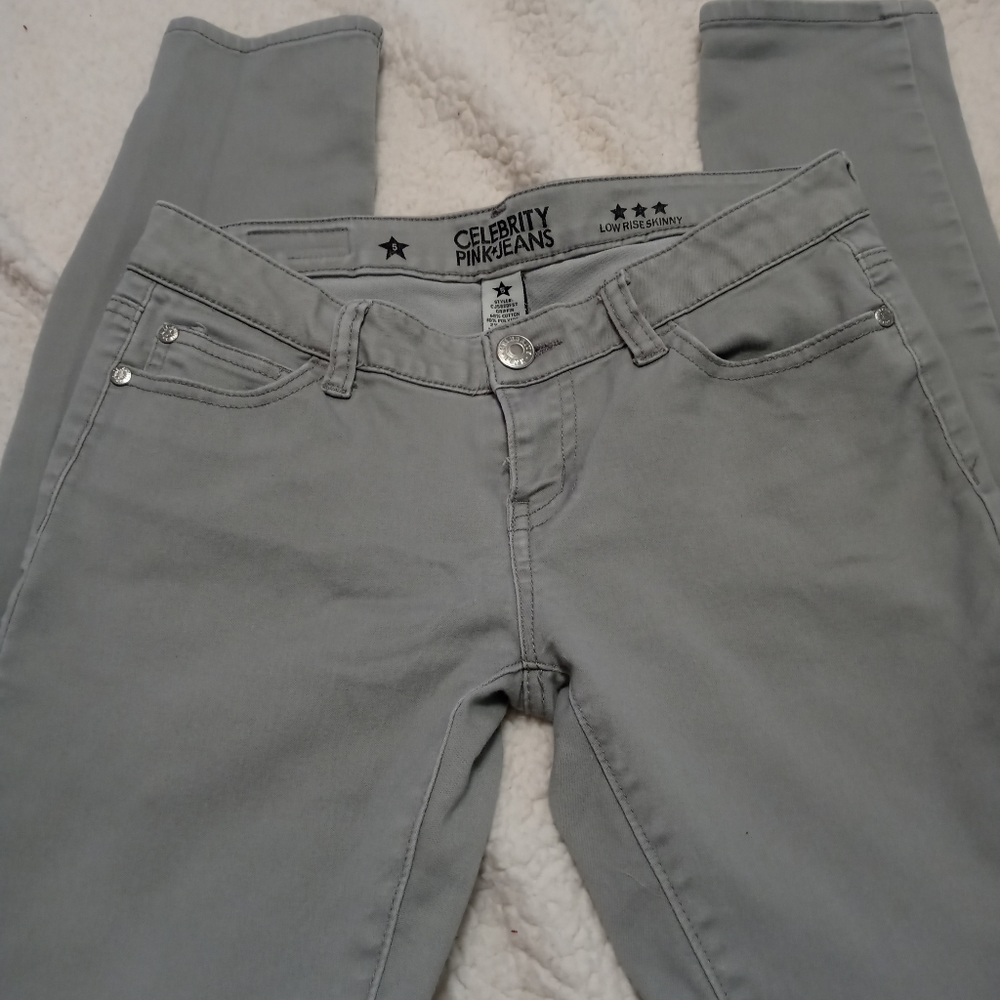 CELEBRITY PINK Juniors  JEANS LOW RISE SKINNY
